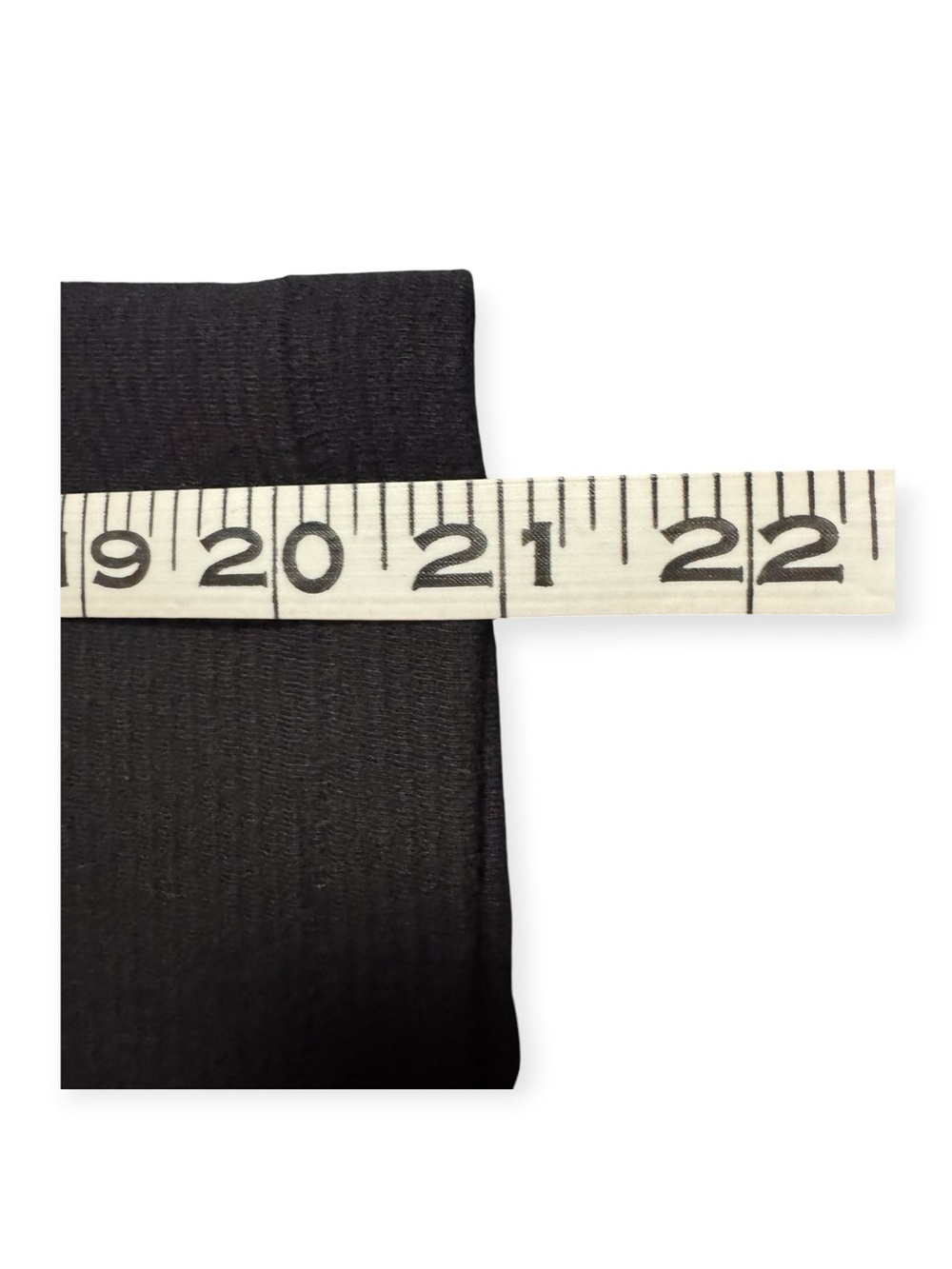 GAP Black Ribbed Stretch Pencil Skirt Classic Workwear - Black Small - Picture 5 of 7